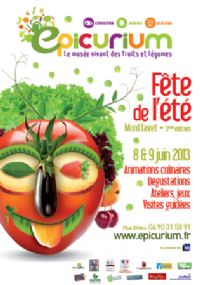 Fête de l'été. Du 8 au 9 juin 2013 à Montfavet. Vaucluse. 